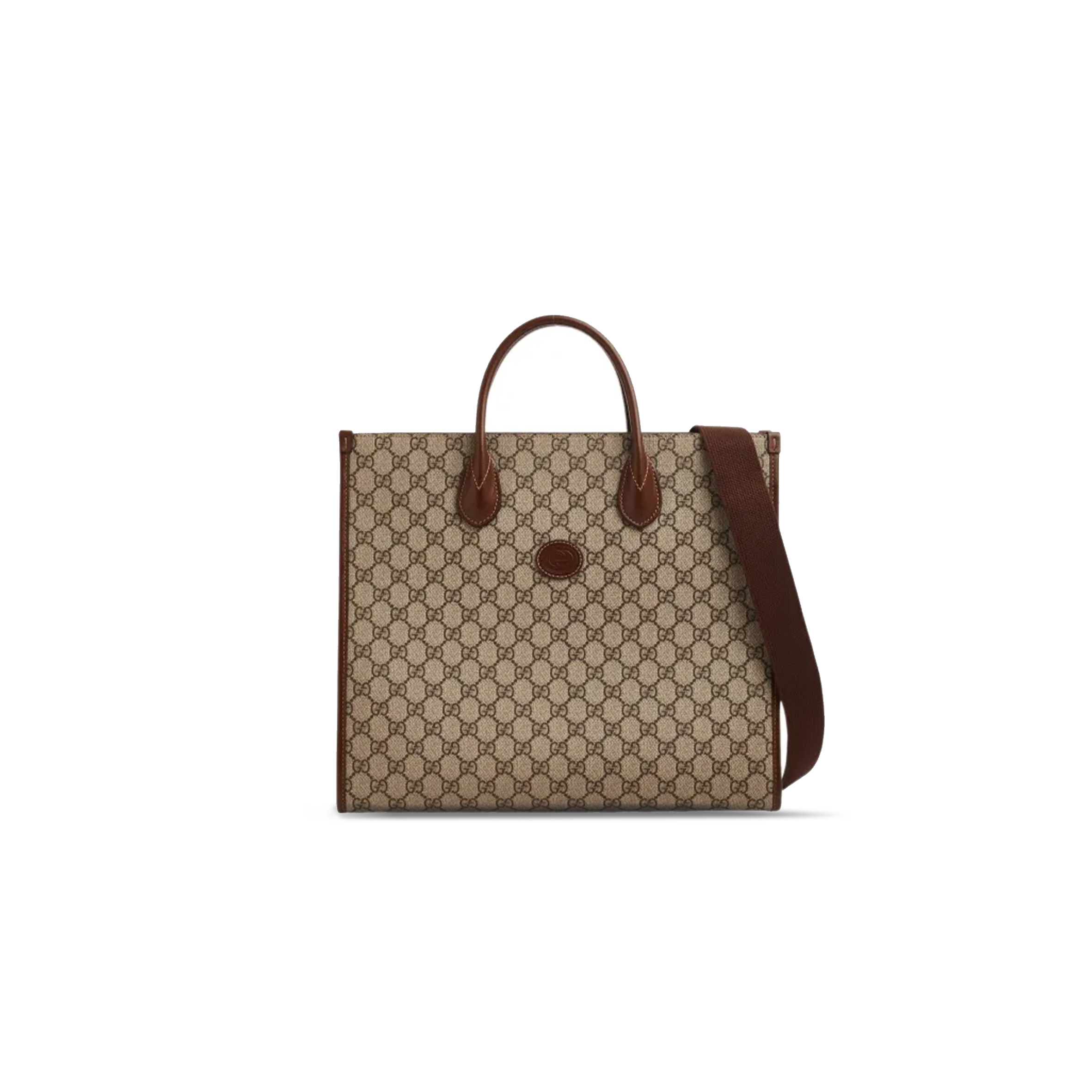 GUCCI MEDIUM TOTE WITH INTERLOCKING&G 674148 (37.5*33*15.5cm）